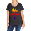 Alpha Omicson Pi Ladies Curvy T-Shirt