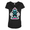 sticker pack Maternity Scoop Neck T-shirt