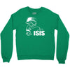 pee on isis decal look Crewneck Sweatshirt