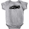 mercedes w201 Baby Onesie