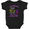 sometimes you have to throw on the hat! Baby Bodysuit