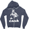 johnny cash Zipper Hoodie