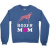 love boxer dog mom funny Crewneck Sweatshirt