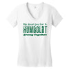 My Heart Goes Out To HUMBOLDT Strong Together Women's V-Neck T-Shirt
