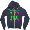 mystery tee shirt random funny cheap t shirt pop culture hipster graph Zipper Hoodie