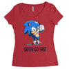 caffeine boost Women's Triblend Scoop T-shirt