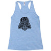 word vader Racerback Tank
