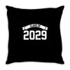 class of 2029 Throw Pillow