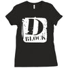 d block Ladies Fitted T-Shirt