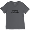 i love coffee V-Neck Tee