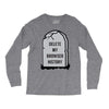delete my browser history Long Sleeve Shirts