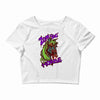 zombie horse classic Crop Top