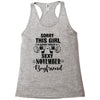 sorry this girl is already taken by a super sexy november boyfriend Racerback Tank