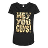hey you guys Maternity Scoop Neck T-shirt