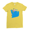 b is for blood sugar Ladies Fitted T-Shirt