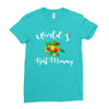 world's best mommy Ladies Fitted T-Shirt