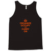 occupy wall street t shirt 99% organize carry on anti corporate greed Tank Top