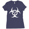 zombie outbreak response team crew Ladies Fitted T-Shirt