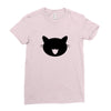 animal black Ladies Fitted T-Shirt