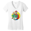 little kingdom of horrors Women's V-Neck T-Shirt