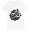 neverending fight Ladies Fitted T-Shirt
