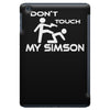 don't touch my simson  fun ddr motorrad tuning simi s51 50 fan iPad Mini