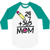 mothers day 3/4 Sleeve Shirt