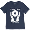 save our vinyl dj club V-Neck Tee