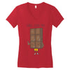 girls love me Women's V-Neck T-Shirt