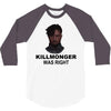 erik killmonger 3/4 Sleeve Shirt