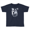 round neck dog wolf Toddler T-shirt