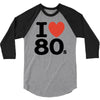 i love 80's 3/4 Sleeve Shirt