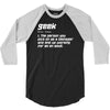 definition of a geek 3/4 Sleeve Shirt