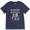 social distortion ball &amp; chain V-Neck Tee
