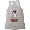 busy doing nothing Racerback Tank