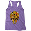 skull spartan Racerback Tank