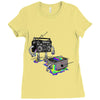 revenge of the radio star Ladies Fitted T-Shirt