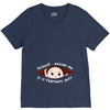 February Peeking Out  Baby Boy V-Neck Tee