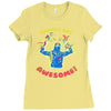 snakes are awesome Ladies Fitted T-Shirt