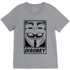 disobey V-Neck Tee