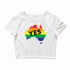 Vote Yes Australia Crop Top