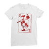 quinn of heart Ladies Fitted T-Shirt