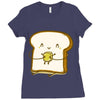 bread and butter Ladies Fitted T-Shirt