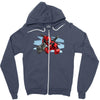 lego deadpool Zipper Hoodie