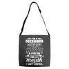 I Am A December Women Adjustable Strap Totes