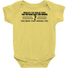 what if i told you Baby Onesie
