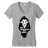 funny lion king Women's V-Neck T-Shirt