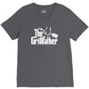 the grillfather  funny bbq V-Neck Tee