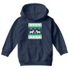 reindeer christmas ugly sweater Youth Hoodie