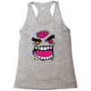 angry zombie Racerback Tank